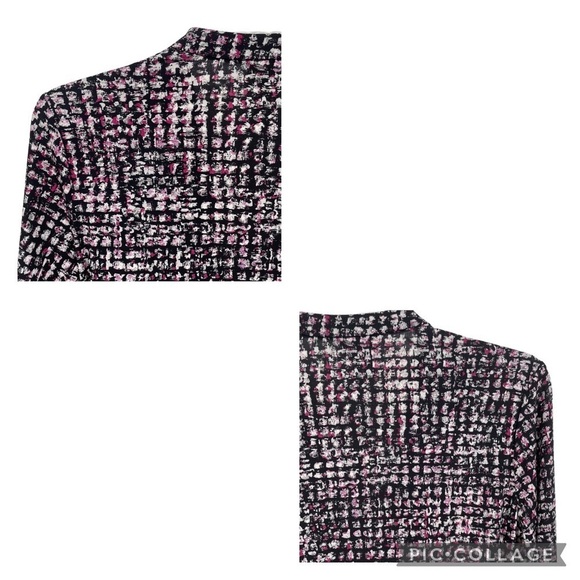 Chico's Multi-Color Abstract Print V-Neck Blouse - Chico's Sz 0 / US Sz S/4 - Picture 10 of 14